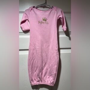 American Apparel Pink Princess Kids Pajamas (Size 6-12M)